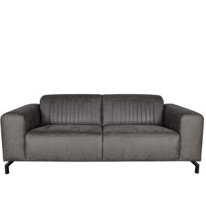 2 zits bank - antraciet