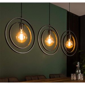 Hanglamp industrieel 3-Lichts